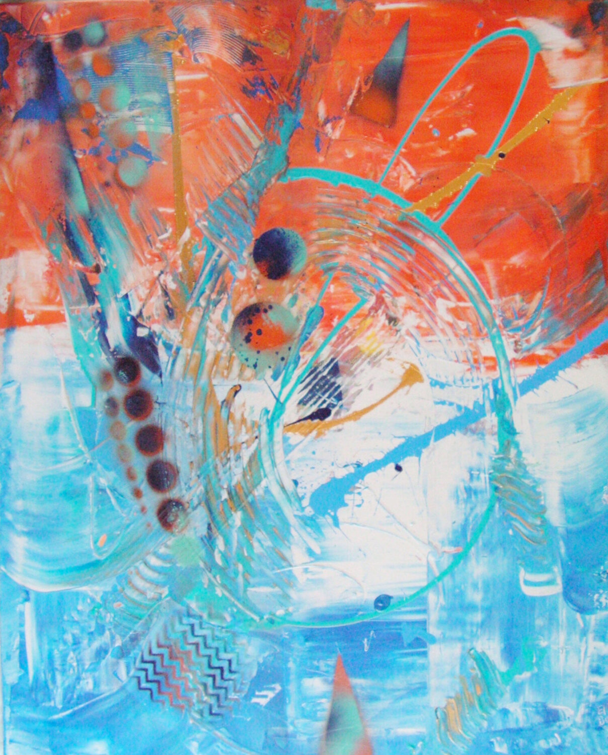 Paradis Elle BORY Original painting for sale