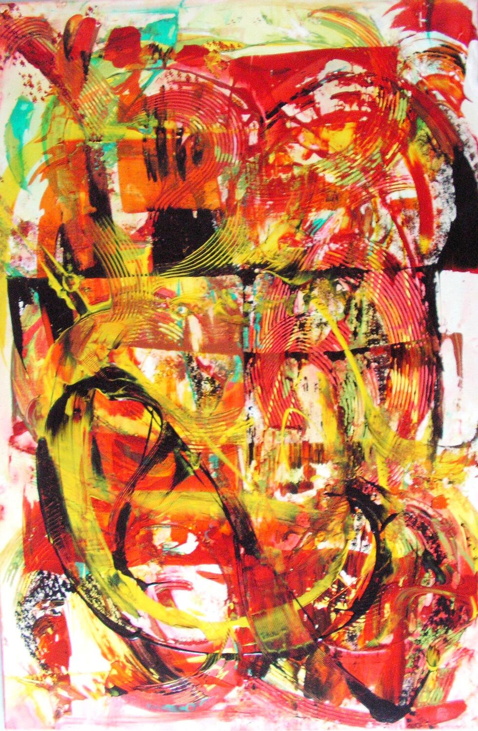 Sphères Elle BORY Original painting for sale