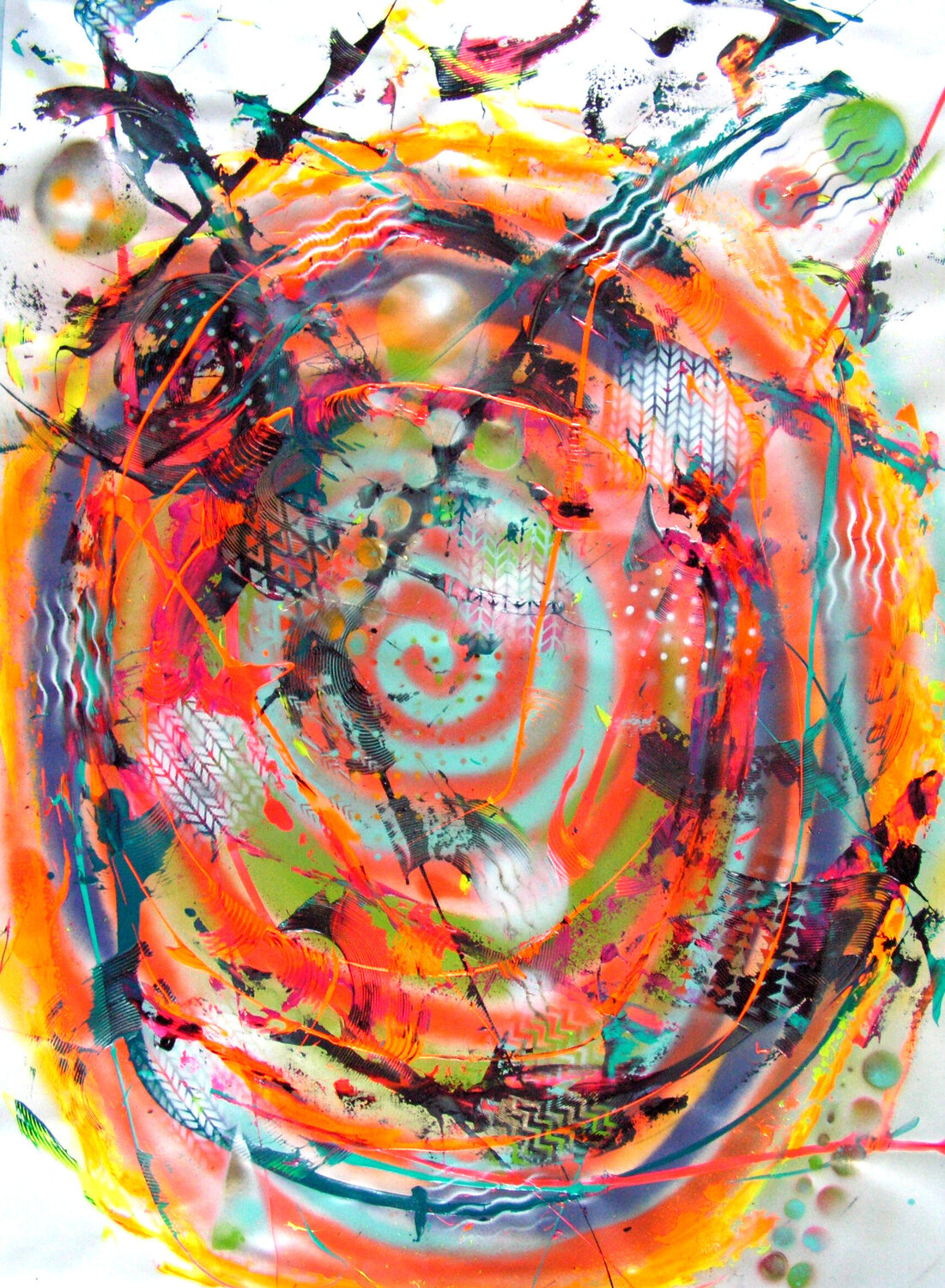 L'œil du Siam Elle BORY Original painting for sale