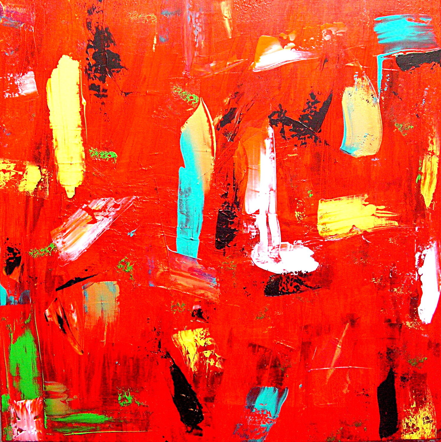 Solaris I Elle BORY Original painting for sale