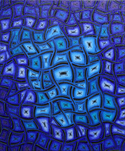 Mouvements aquatiques by Jonathan Pradillon, Painting for Sale on Select