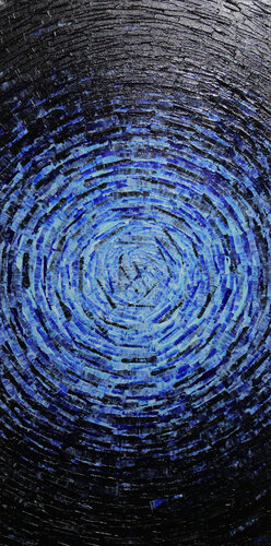 Éclat fragmenté bleu by Jonathan Pradillon, Painting for Sale on Select