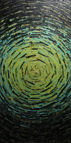 Éclat fragmenté d'algues by Jonathan Pradillon, Painting for Sale on Select