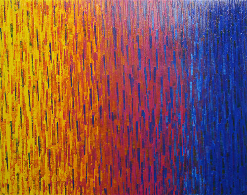 Fondu de couleurs test 1 by Jonathan Pradillon, Painting for Sale on Select
