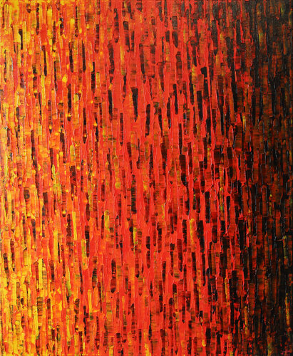 Dégradé chaleureux by Jonathan Pradillon, Painting for Sale on Select