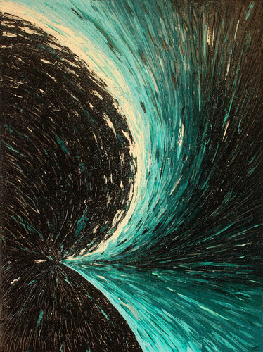 Éruption d'écume by Jonathan Pradillon, Painting for Sale on Select