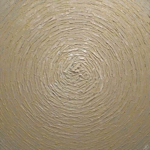 Éclat concentrique nacré clair by Jonathan Pradillon, Painting for Sale on Select