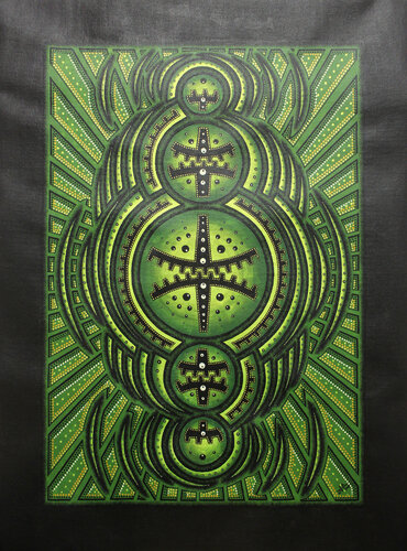 Cycle verdoyant by Jonathan Pradillon, Painting for Sale on Select