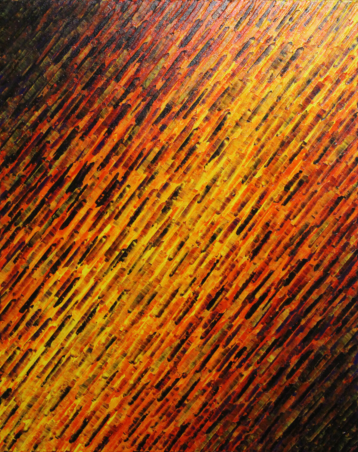 Grande texture couteau brasillante Jonathan Pradillon Original painting for sale