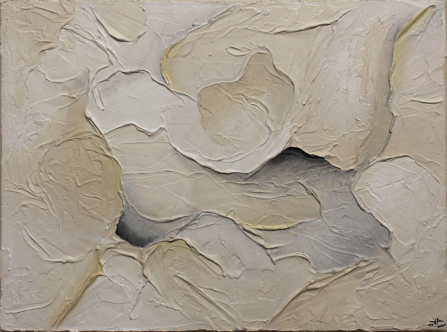 Strates de lumière Jonathan Pradillon Original painting for sale