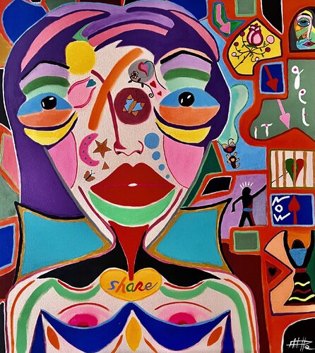 HOOK ME UP by Philippe Seigle, Painting for Sale on Select