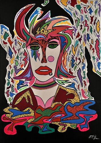 “Destello efímero de ella” by Philippe Seigle, Painting for Sale on Select