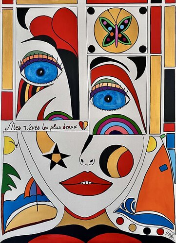 Mes rêves les plus beaux by Philippe Seigle, Painting for Sale on Select
