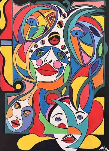 SYNESTHÉSIE by Philippe Seigle, Painting for Sale on Select