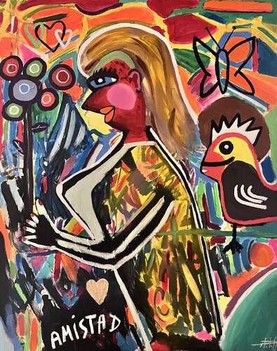 AMISTAD by Philippe Seigle, Painting for Sale on Select