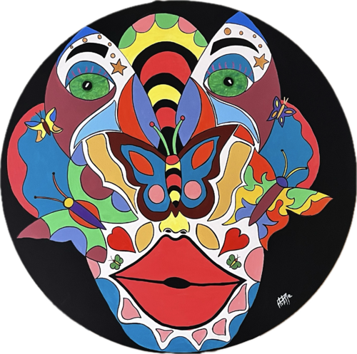 L’âme aux papillons by Philippe Seigle, Painting for Sale on Select