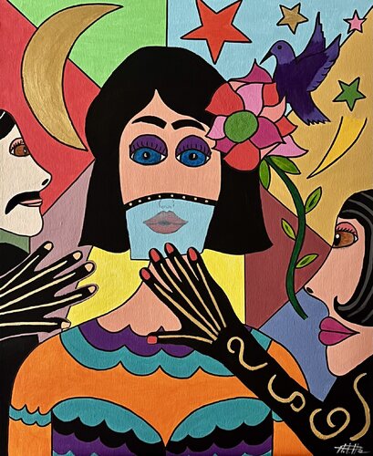 Tu ne seras que ce que nous voulons que tu sois by Philippe Seigle, Painting for Sale on Select