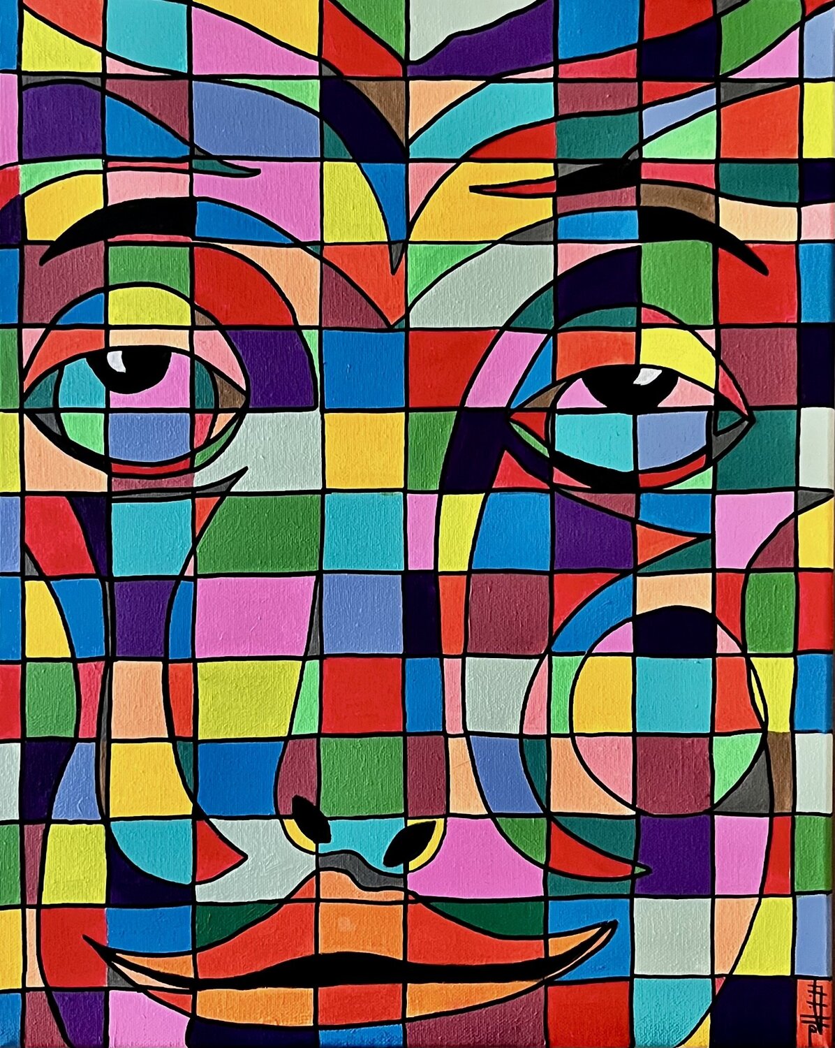 Regard intérieur Philippe Seigle Original painting for sale