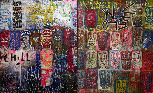 SuperZombies by Pierre Ziegler, Painting for Sale on Select