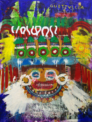 Zodiac II by Pierre Ziegler, Painting for Sale on Select