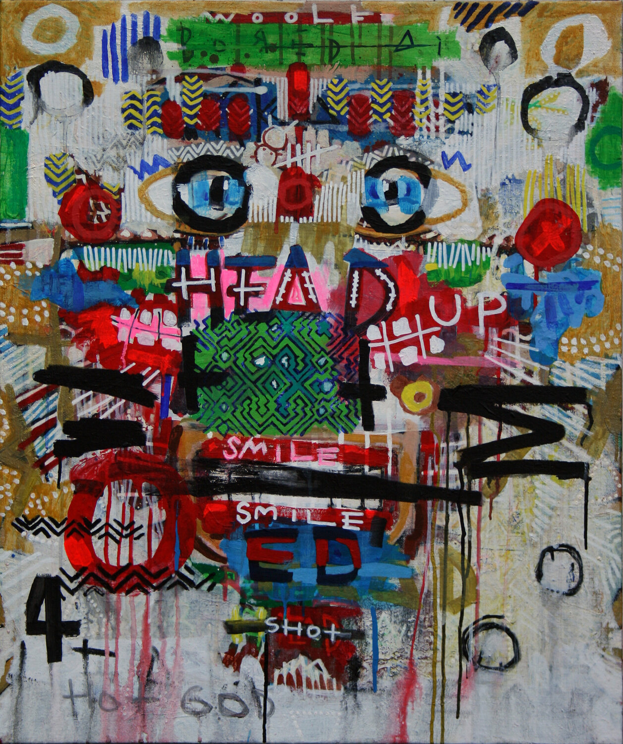 Hot God Pierre Ziegler Original painting for sale