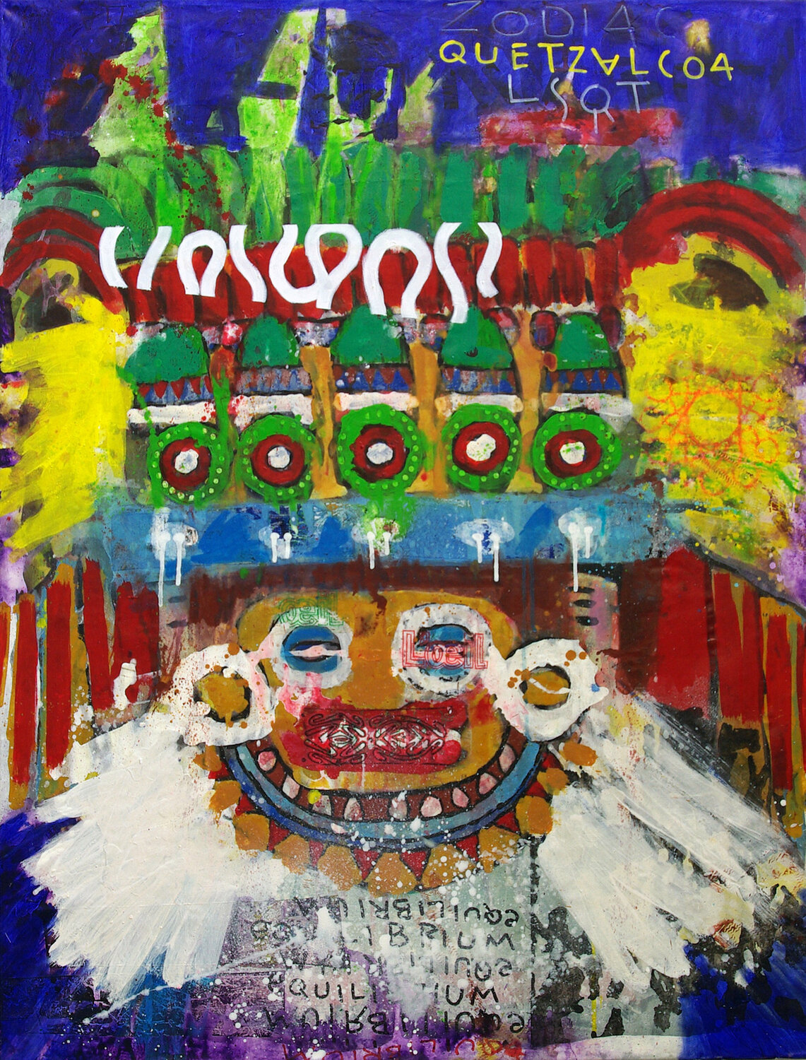 Zodiac II Pierre Ziegler Original painting for sale