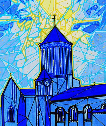 Shadows and Light by David Tomlin, Painting for Sale on Select