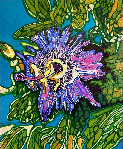 Passion Transfigured by David Tomlin, Painting for Sale on Select