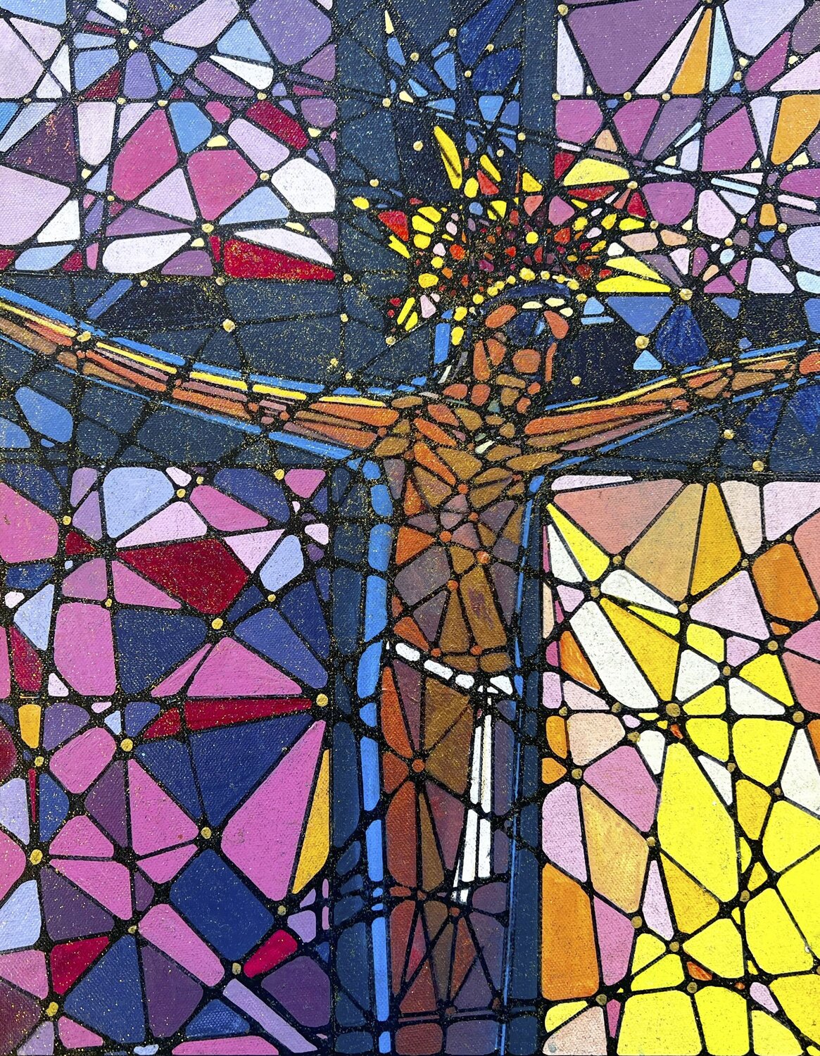 By His Stripes We Are Healed David Tomlin Original painting for sale