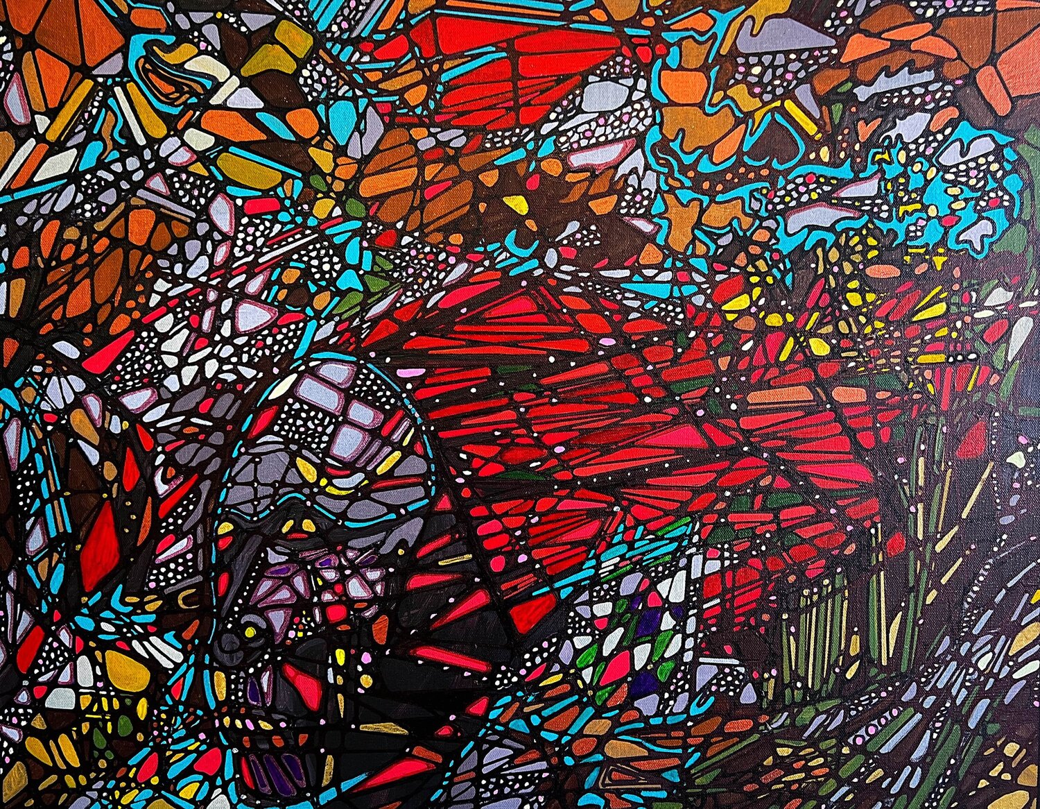 Spirit of Being-Iqaluit.2 David Tomlin Original painting for sale