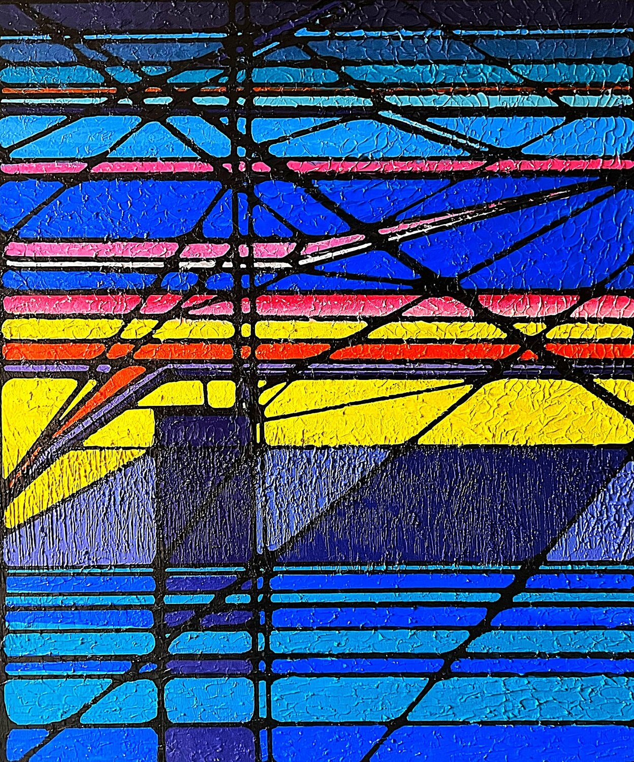 The Meeting Place David Tomlin Original painting for sale