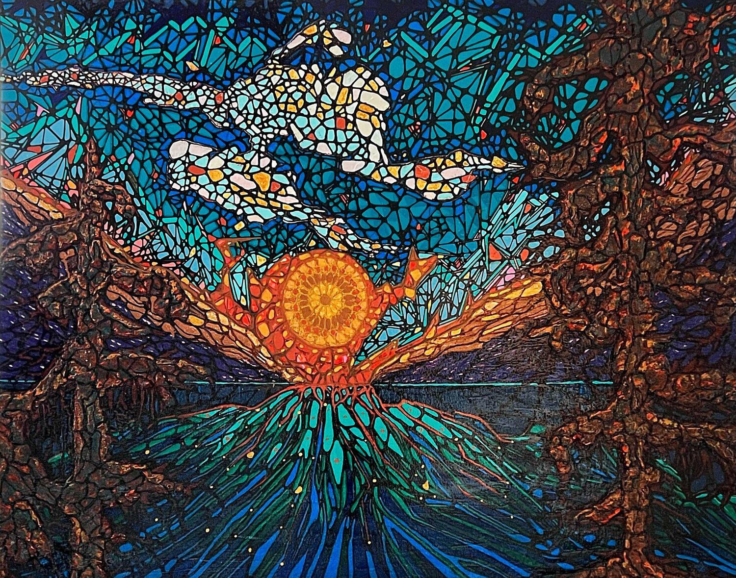 First Light David Tomlin Original painting for sale
