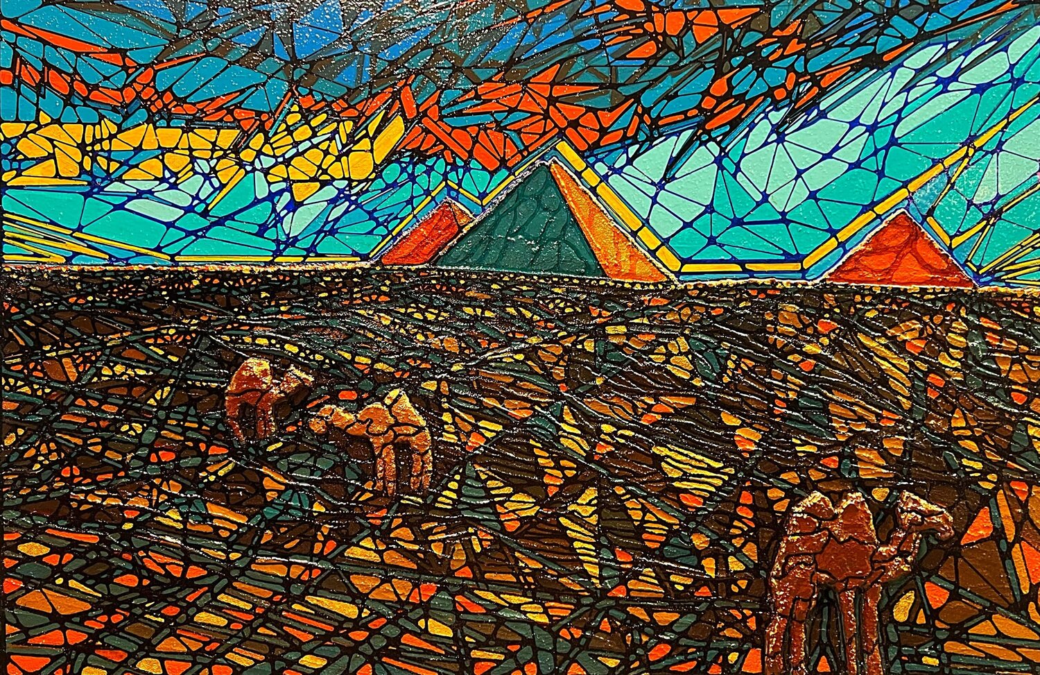 Beautiful Mystery David Tomlin Original painting for sale