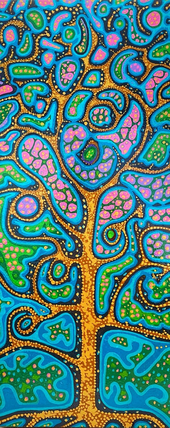 Tree of Life David Tomlin Original painting for sale