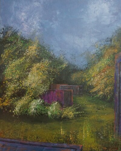 Bildstörung 3 by Ueli Kühni, Painting for Sale on Select