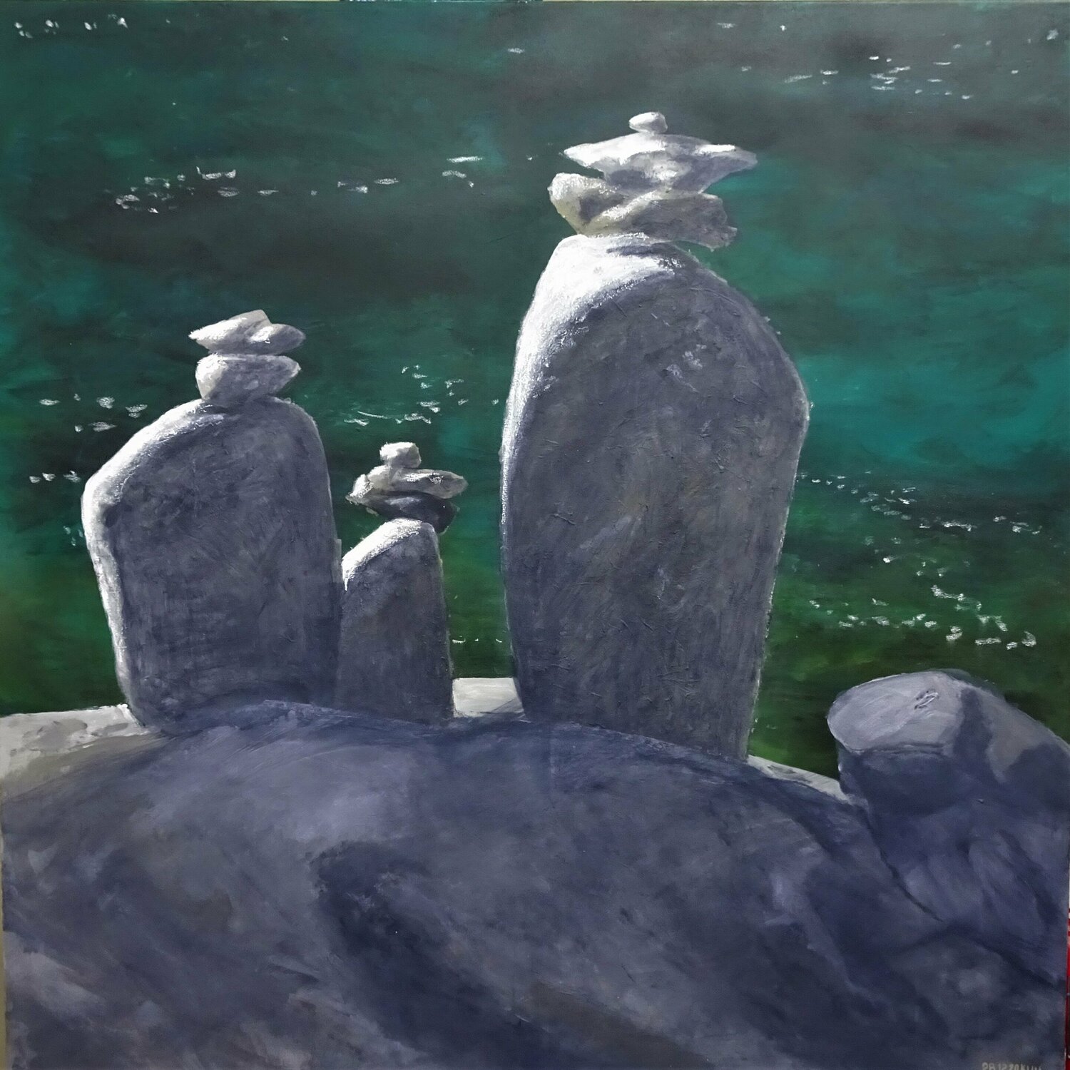 Steimandli Ueli Kühni Original painting for sale