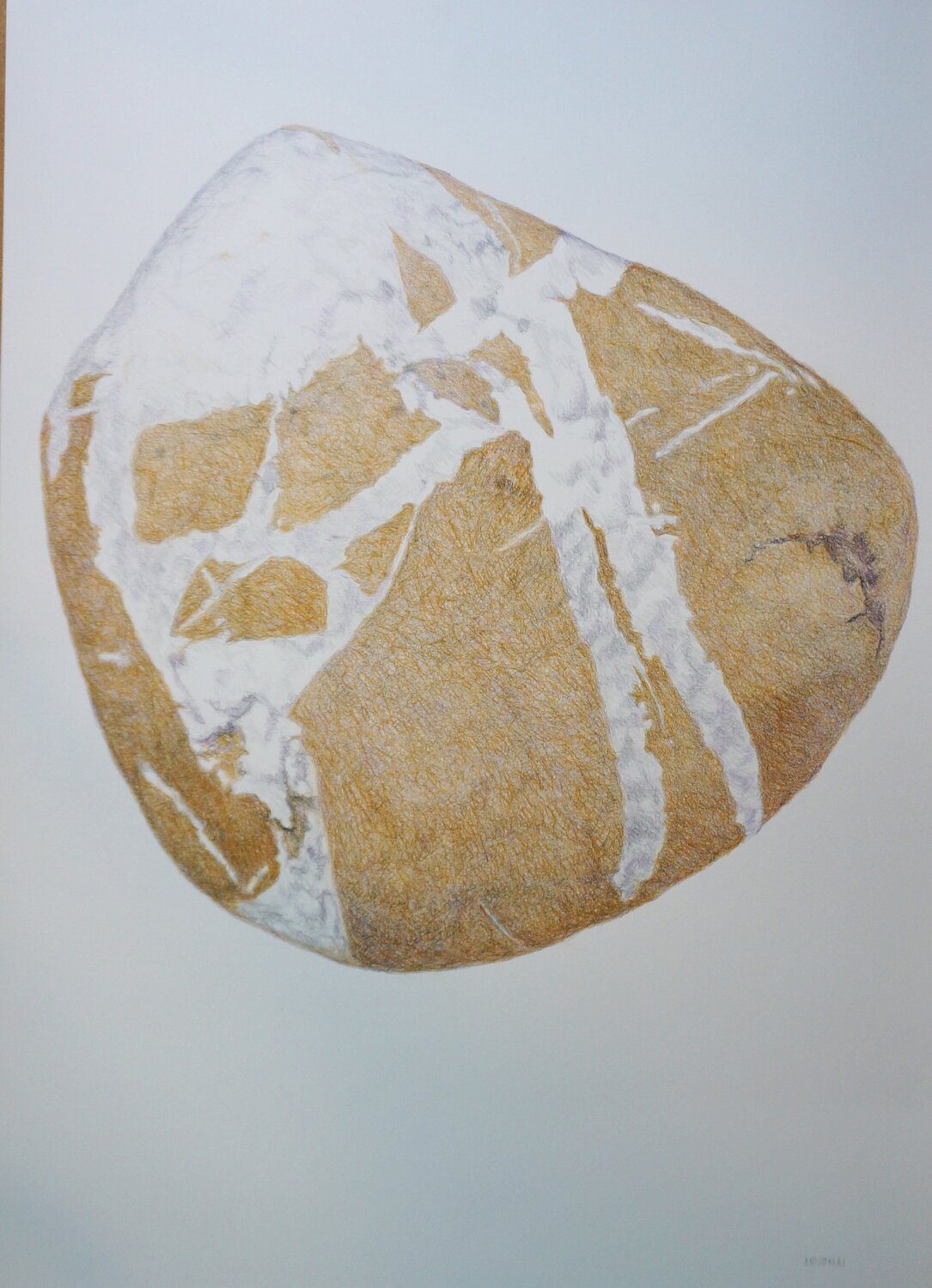 Stein II Ueli Kühni Drawing for sale