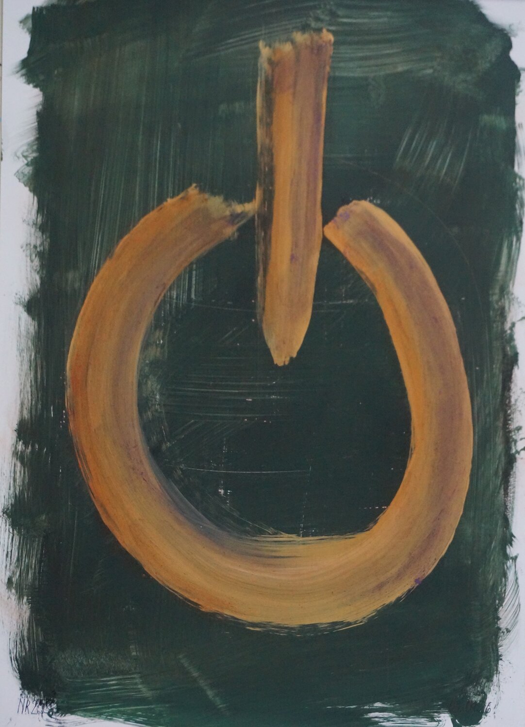 Nr. 259 Ueli Kühni Original painting for sale