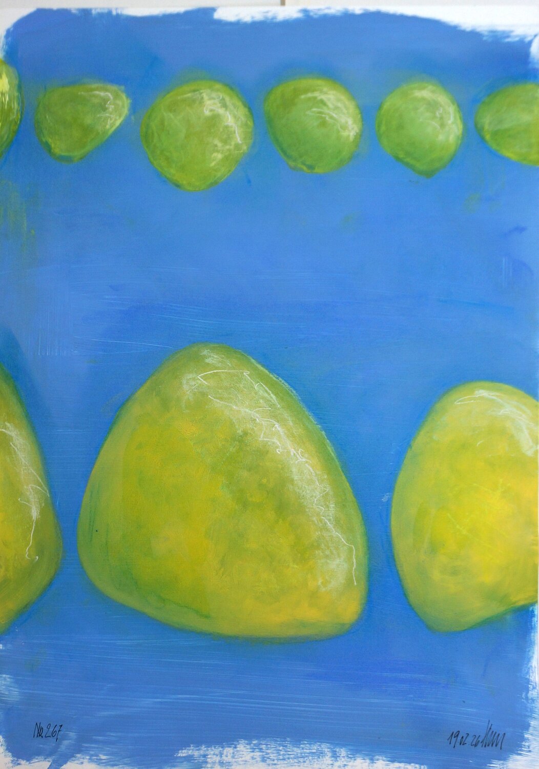 Nr. 267 Ueli Kühni Original painting for sale