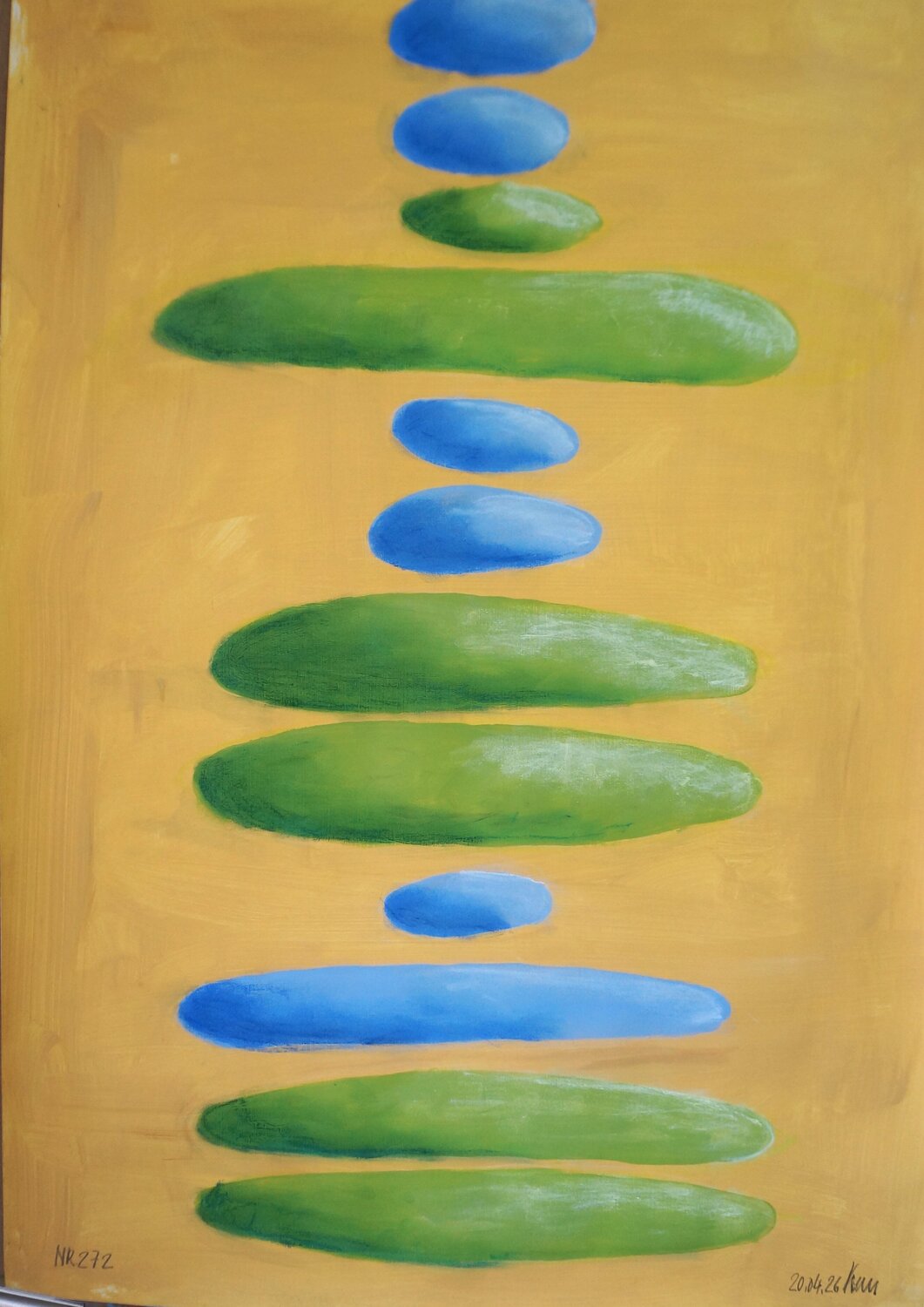 Nr. 272 Ueli Kühni Original painting for sale