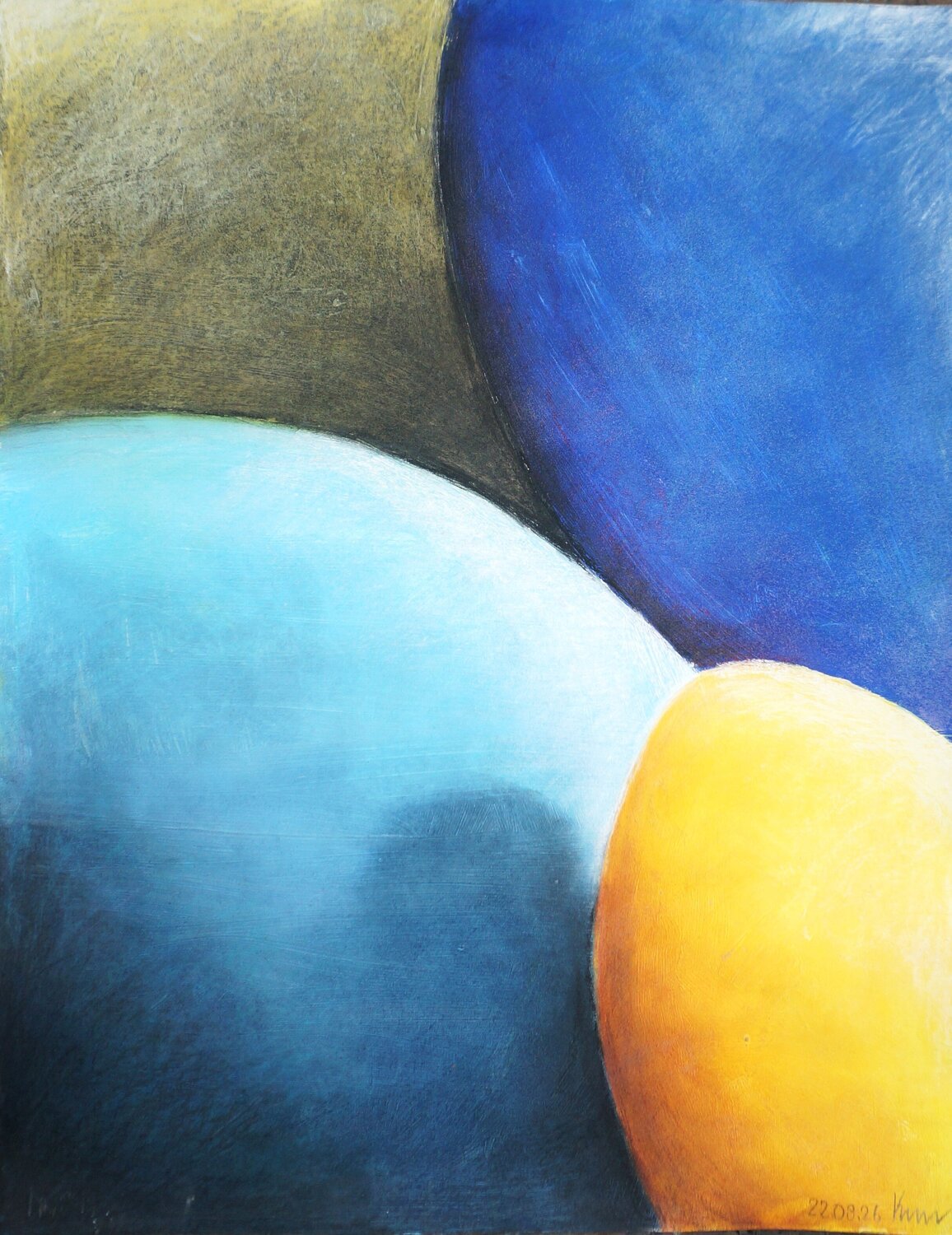 Nr. 297 Ueli Kühni Original painting for sale