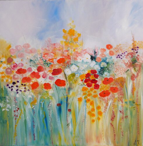 Tendresse by LYDIE MASSOU, Painting for Sale on Select