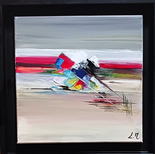 Au coucher du soleil by LYDIE MASSOU, Painting for Sale on Select