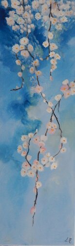 Les fleurs gourmandes von LYDIE MASSOU, Malerei kaufen auf Select