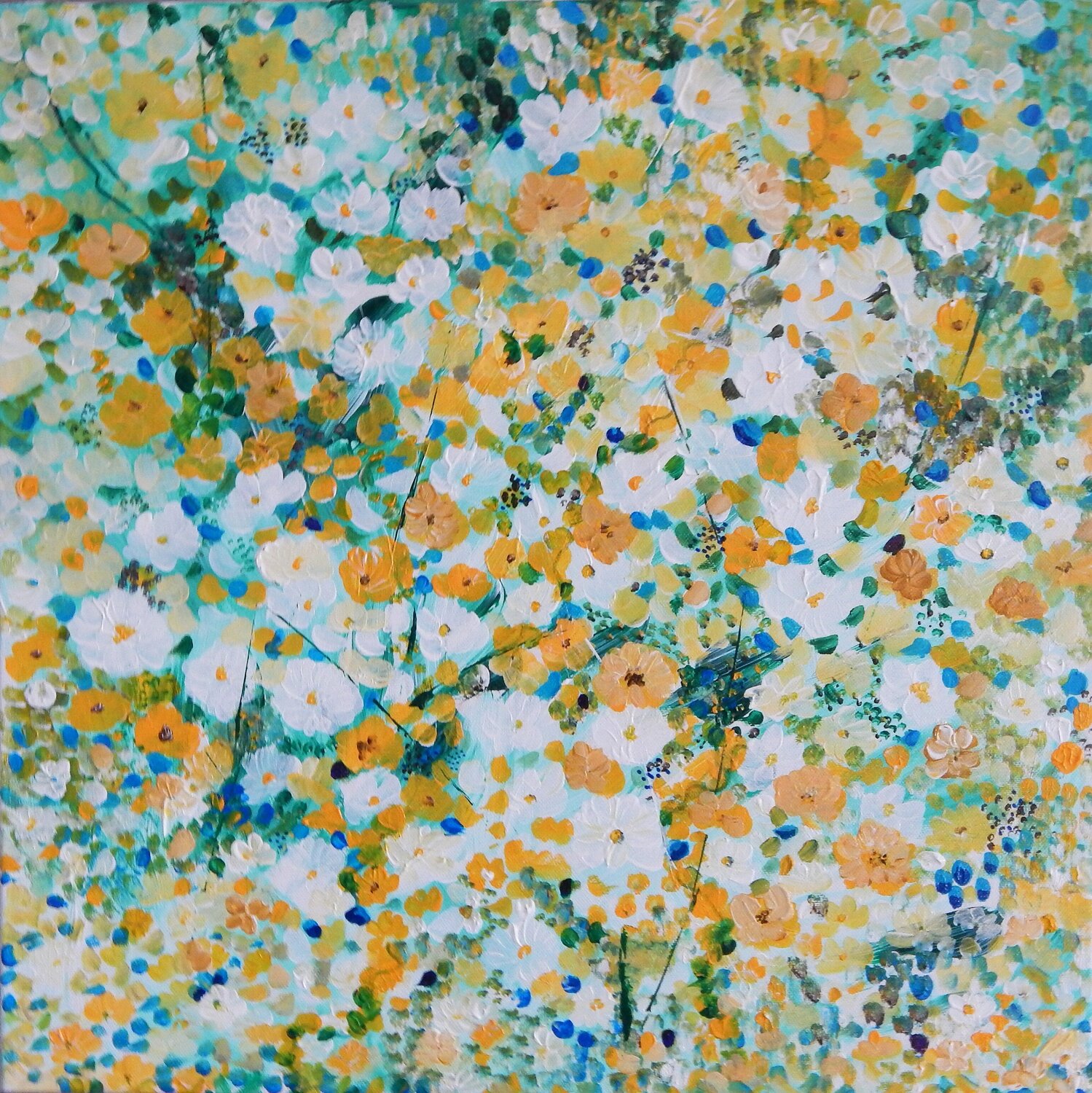 L'arrivée du printemps LYDIE MASSOU Original painting for sale