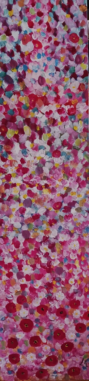 les joies de l'été LYDIE MASSOU Original painting for sale