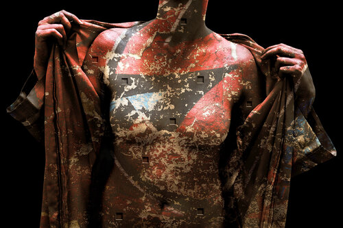 Showing Scars by Georges Dumas, Painting for Sale on Select