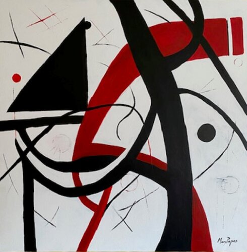 Organic Elements by Mary Papas, Painting for Sale on Select