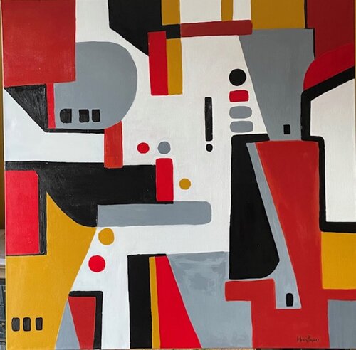 Block 1959 by Mary Papas, Painting for Sale on Select