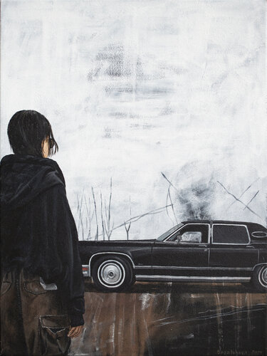 Echoes of the Unseen Road von Nataliya Bagatskaya, Malerei kaufen auf Select